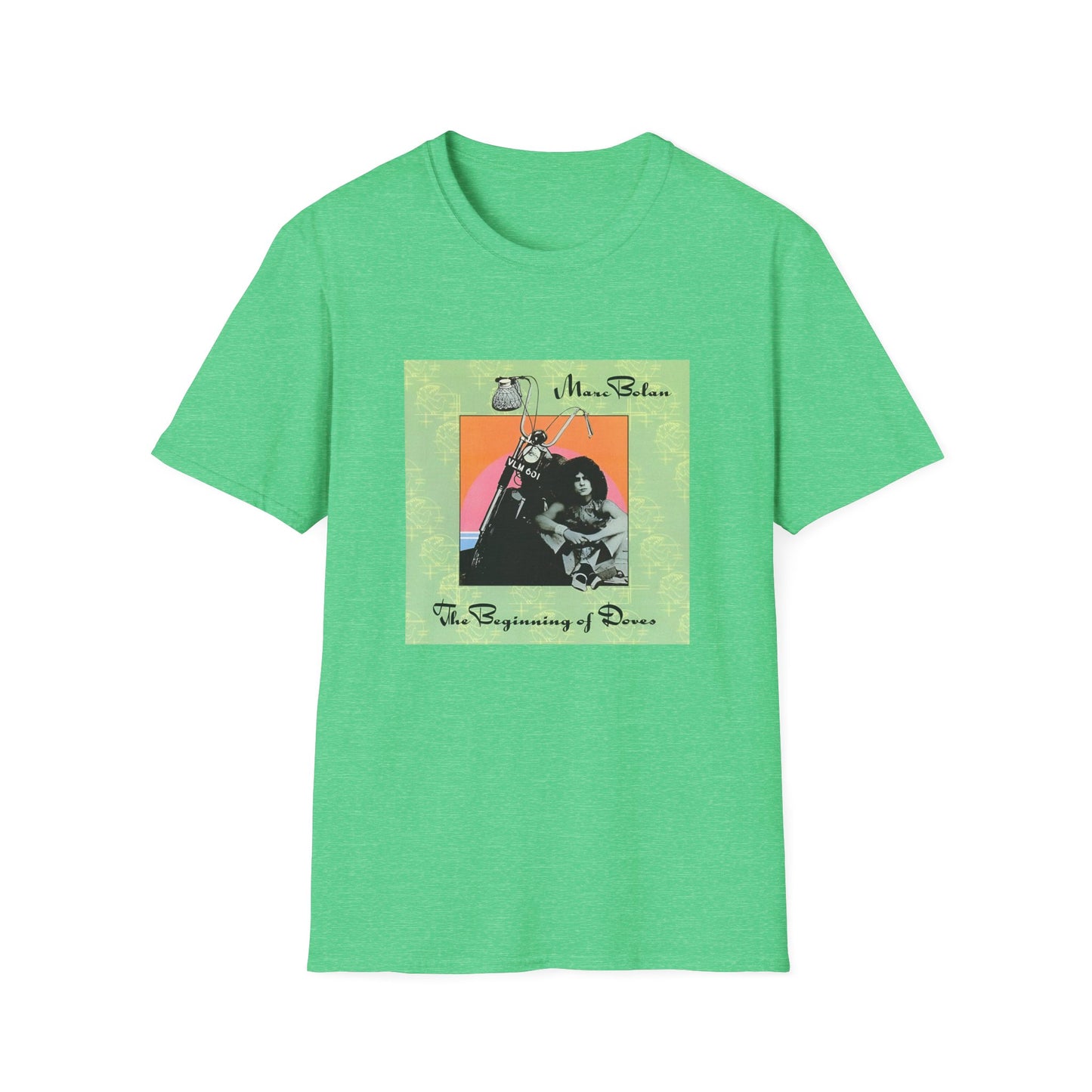 marc bolan 1974 the beginning of doves album tshirt