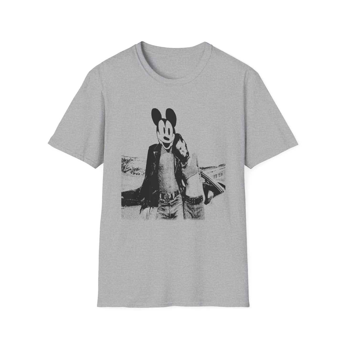 steamboat mickey and mallory knox natural born killers parody weird tshirt