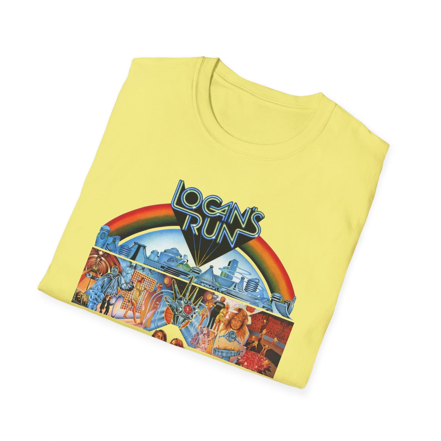 logan's run movie poster tshirt