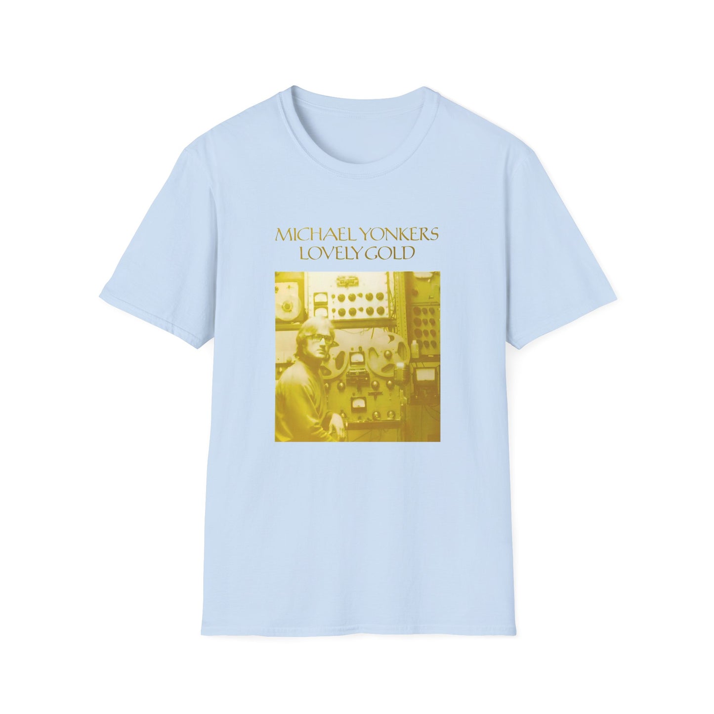 michael yonkers lovely gold album tshirt