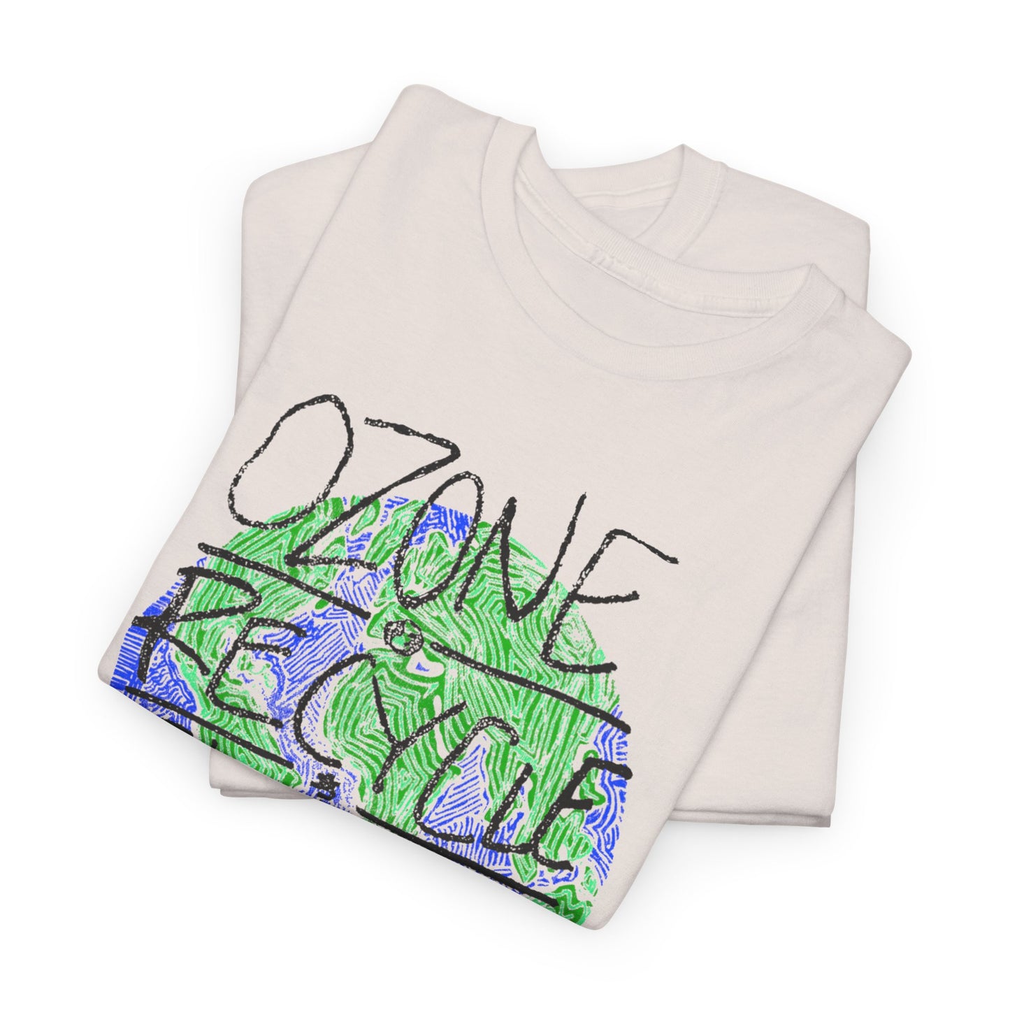 vintage 90s save the planet reproduction tshirt