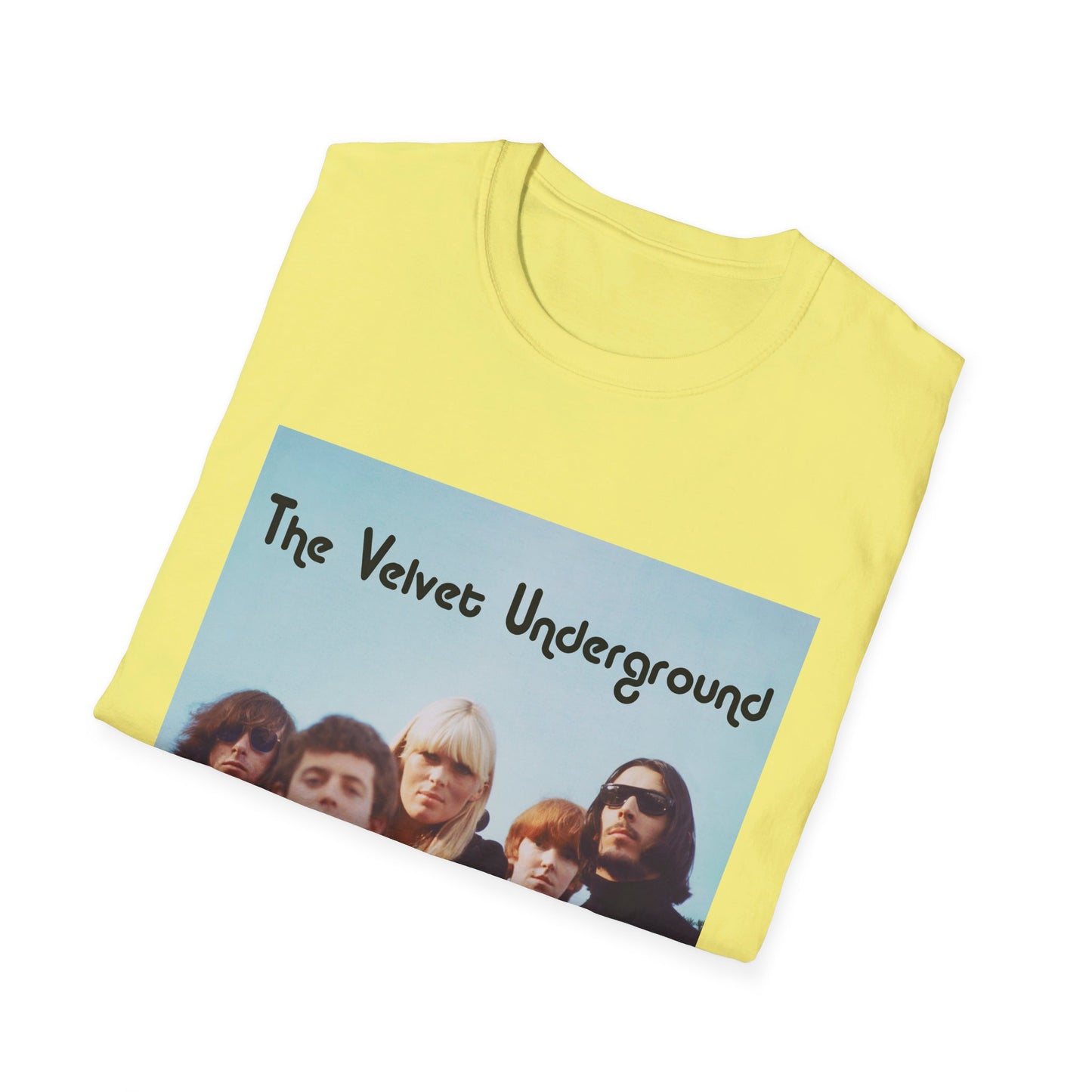 the velvet underground band photo in colour tshirt