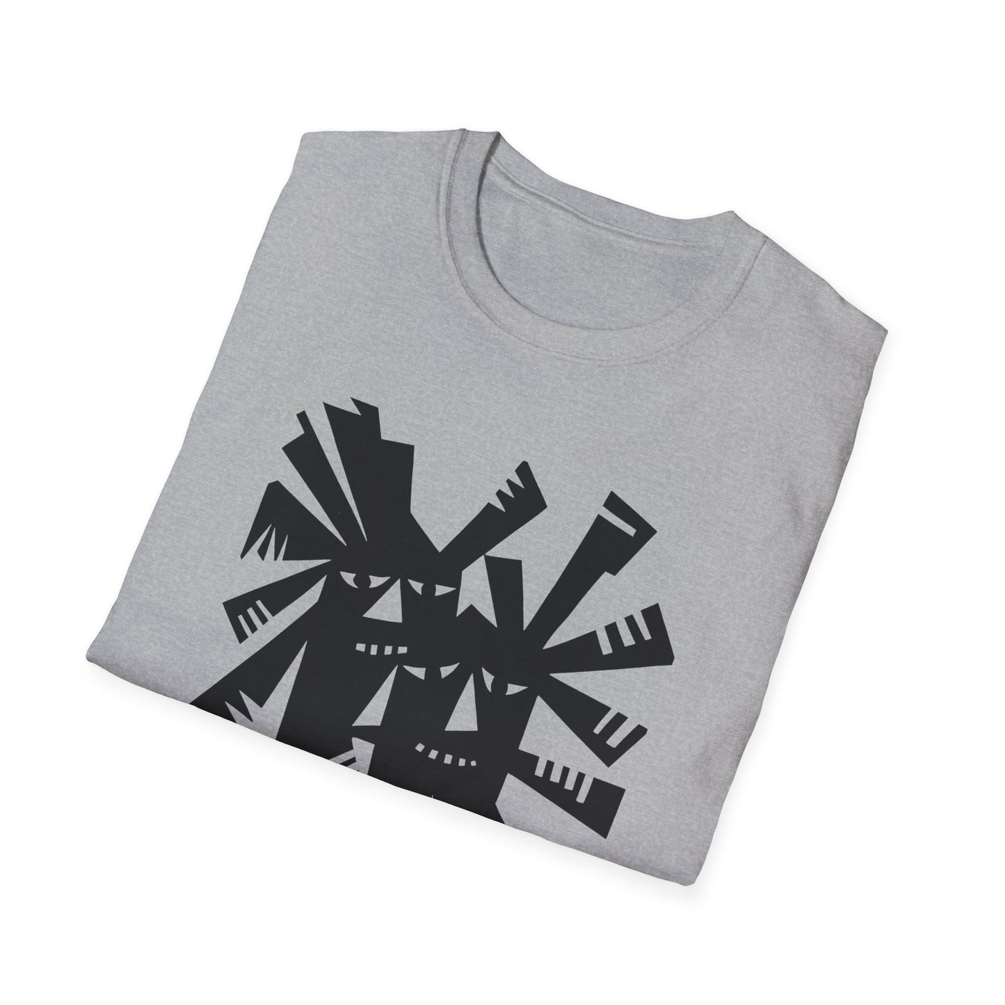 1966 don quixote windmill illustration by tadeusz michaluk tshirt