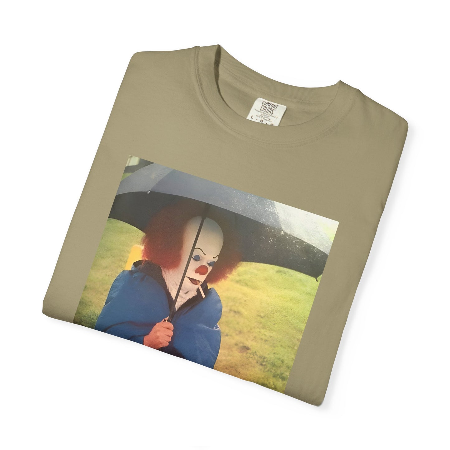 tim curry on it set smoking cigarette tshirt on comfort colors