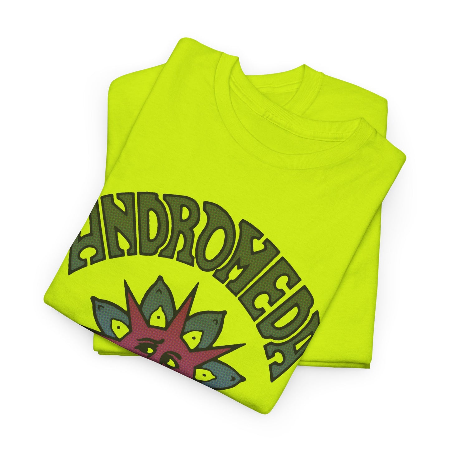 1960s english psychedelic band andromeda fan art tshirt
