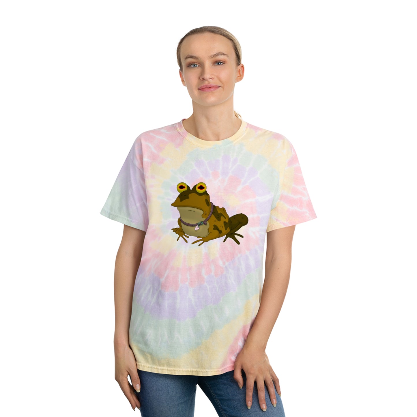 hypnotoad tie dye tshirt