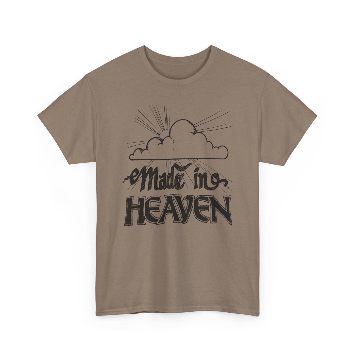 vintage graphic made in heaven reproduction tshirt