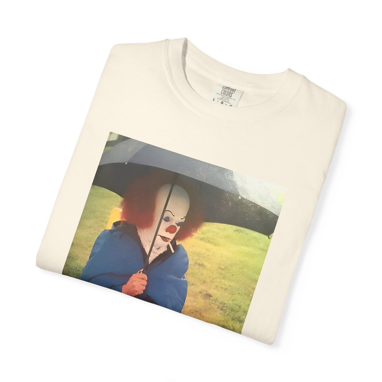 tim curry on it set smoking cigarette tshirt on comfort colors