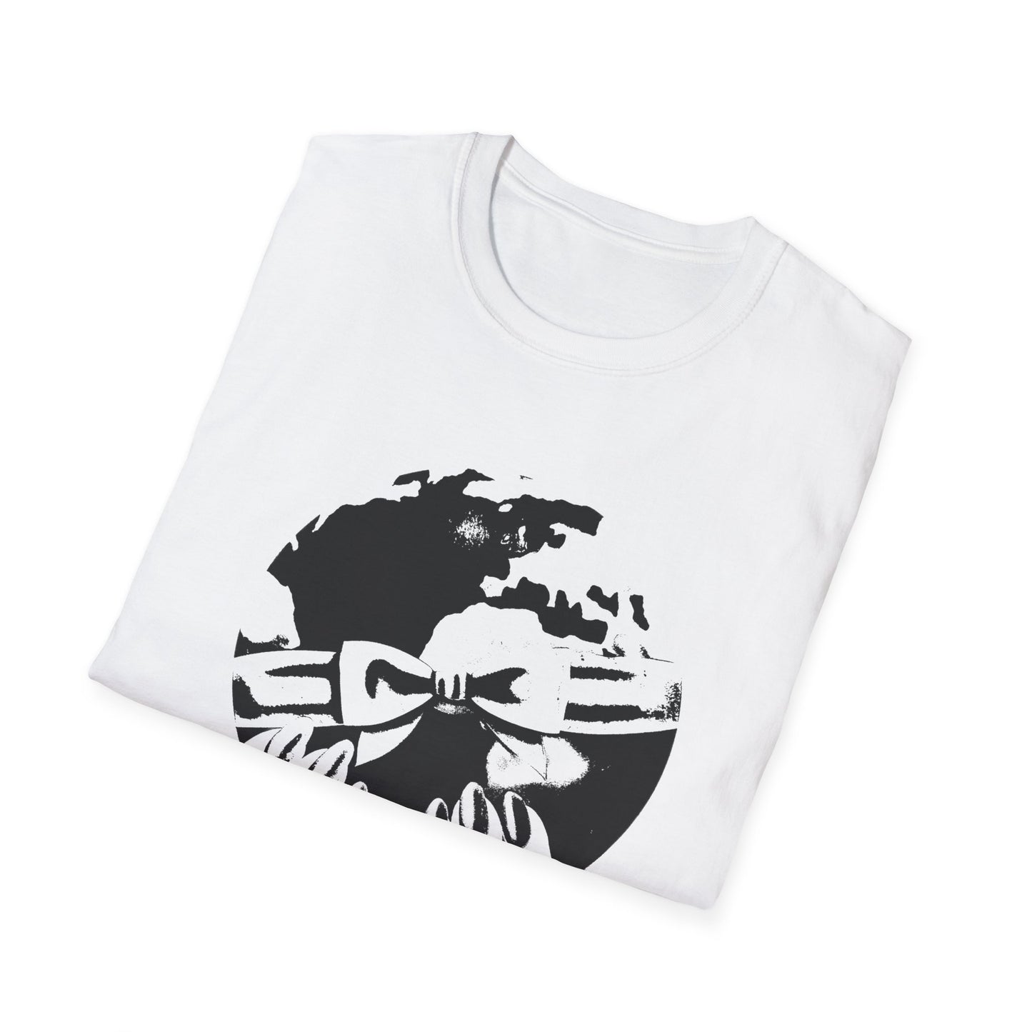 i'd give you the world 80s graphic from a greeting card stencil version tshirt