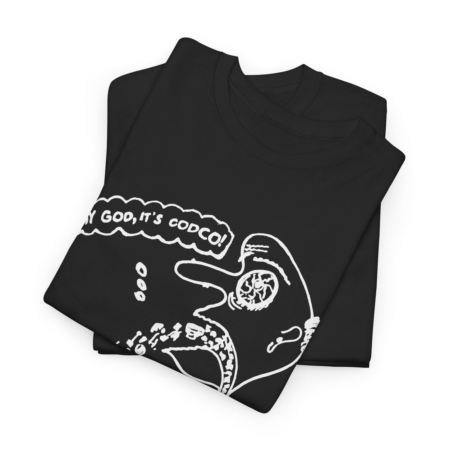 1988 newfoundland comedy tv show codco my god it's codco graphic reproduction tshirt