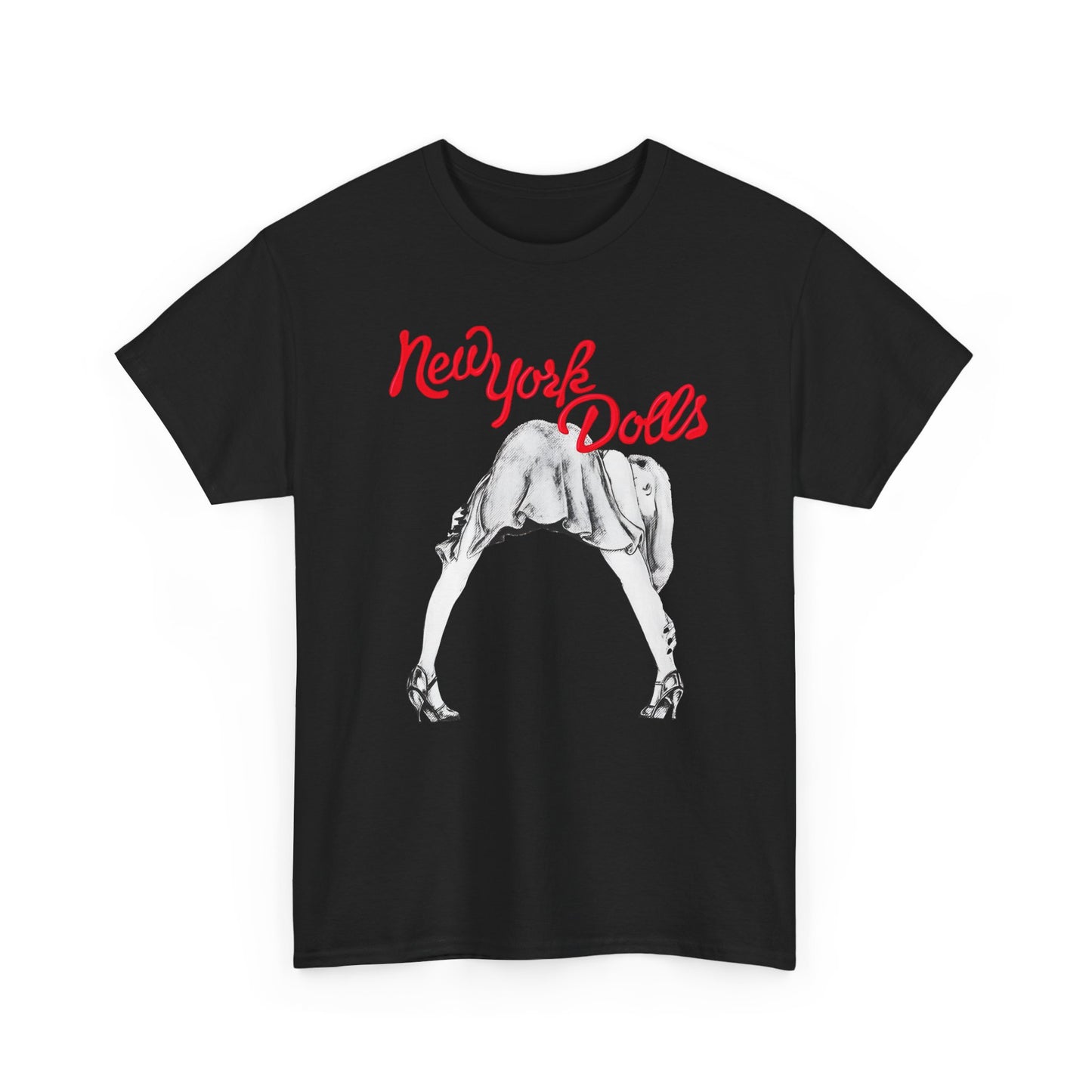 vintage new york dolls reproduction tshirt