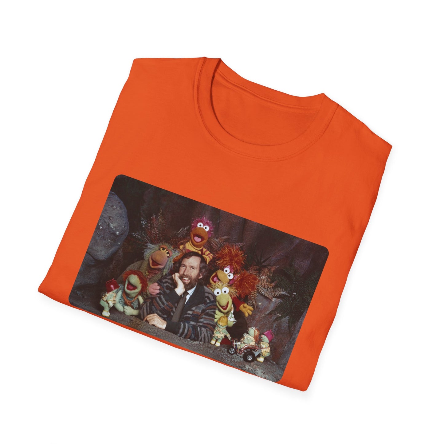 jim henson and the fraggles photo tshirt