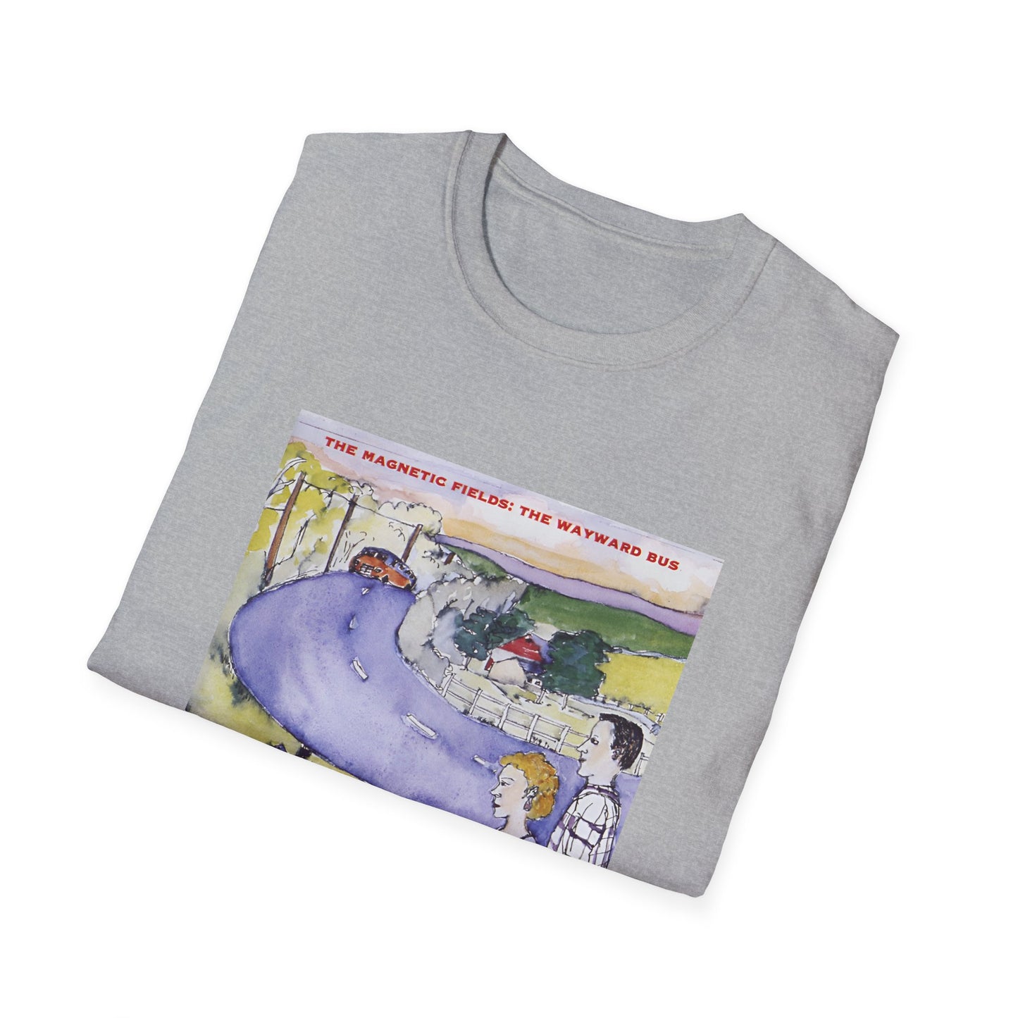 the magnetic fields 1992 the wayward bus album tshirt