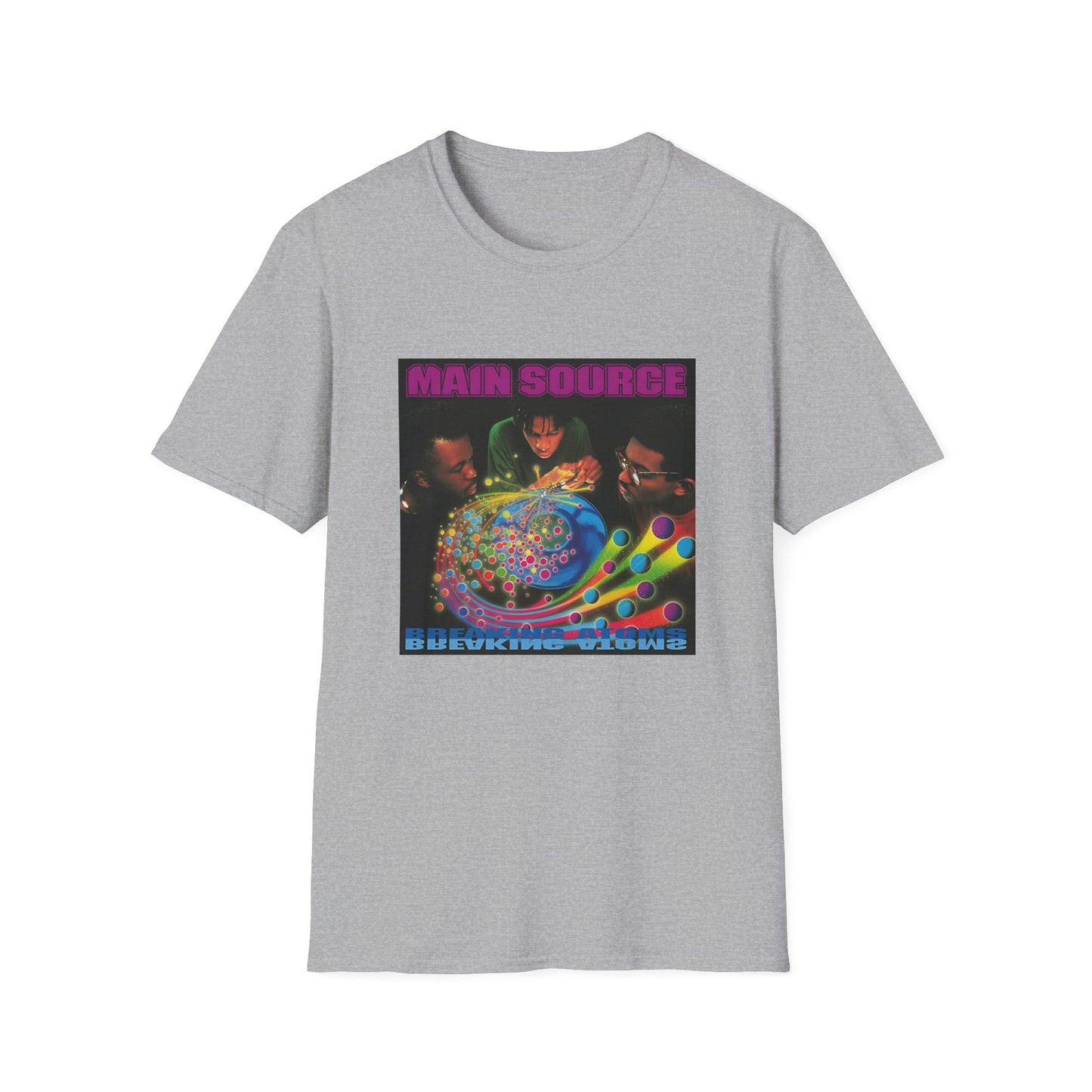 main source 1991 breaking atoms album tshirt