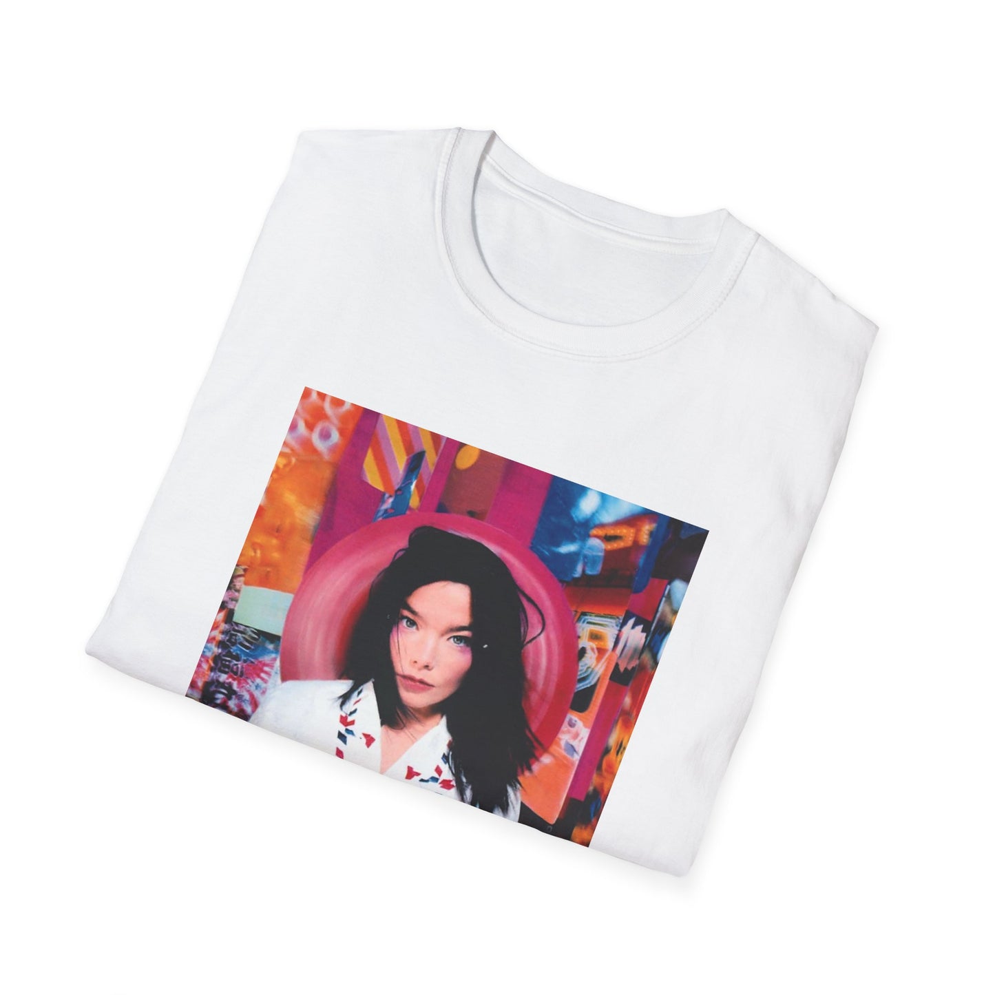 bjork 1995 post album tshirt