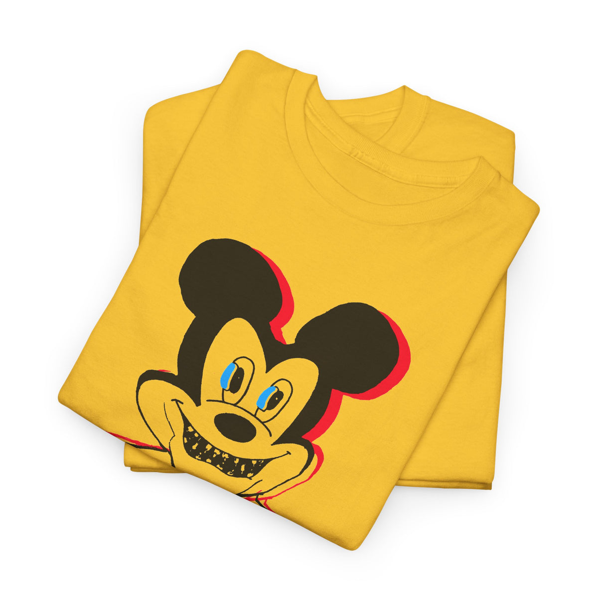 1960s british underground magazine peace sign mickey fan art edit no halo tshirt