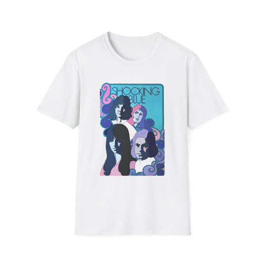 1960s dutch band shocking blue poster tshirt