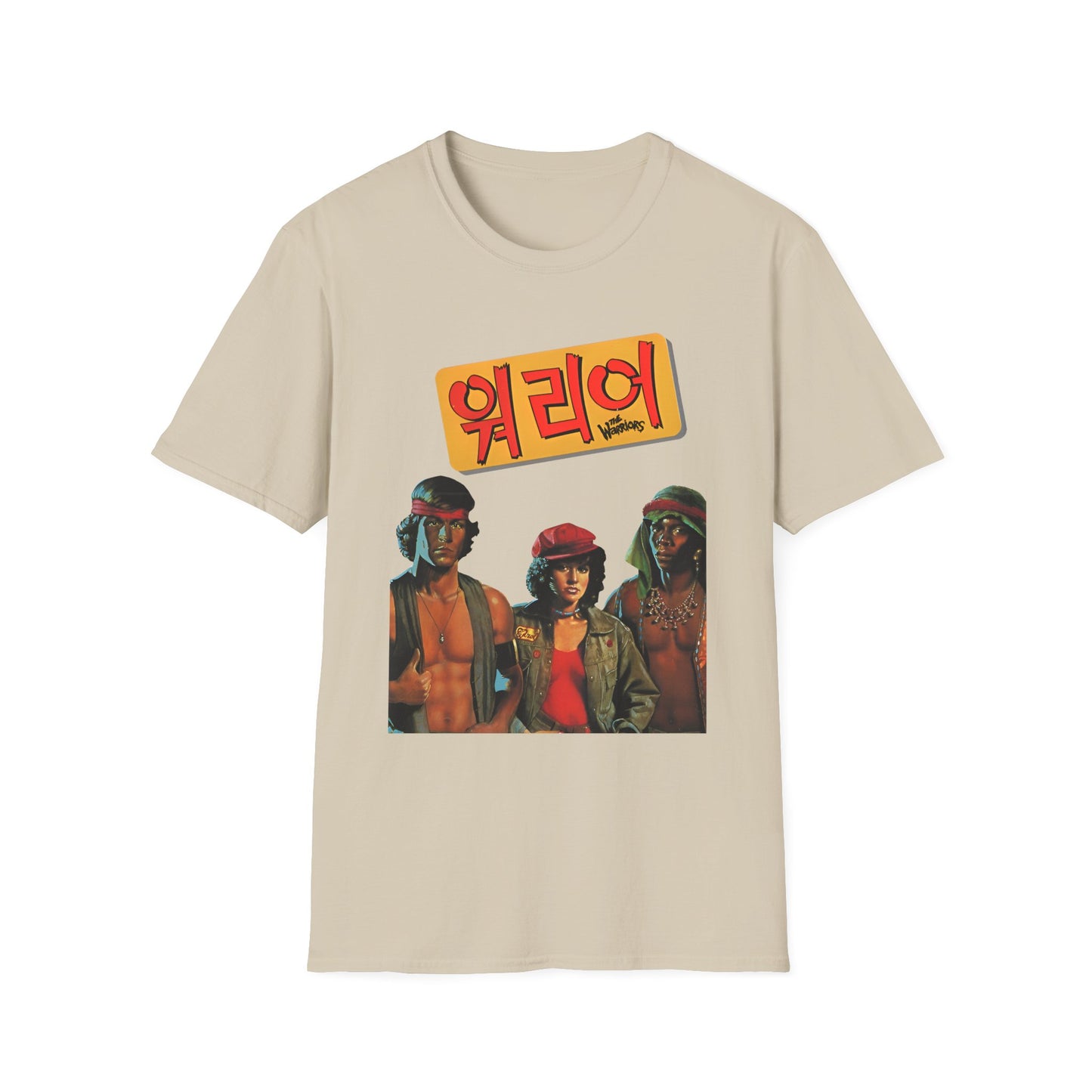 1979 movie the warriors south korean poster tshirt