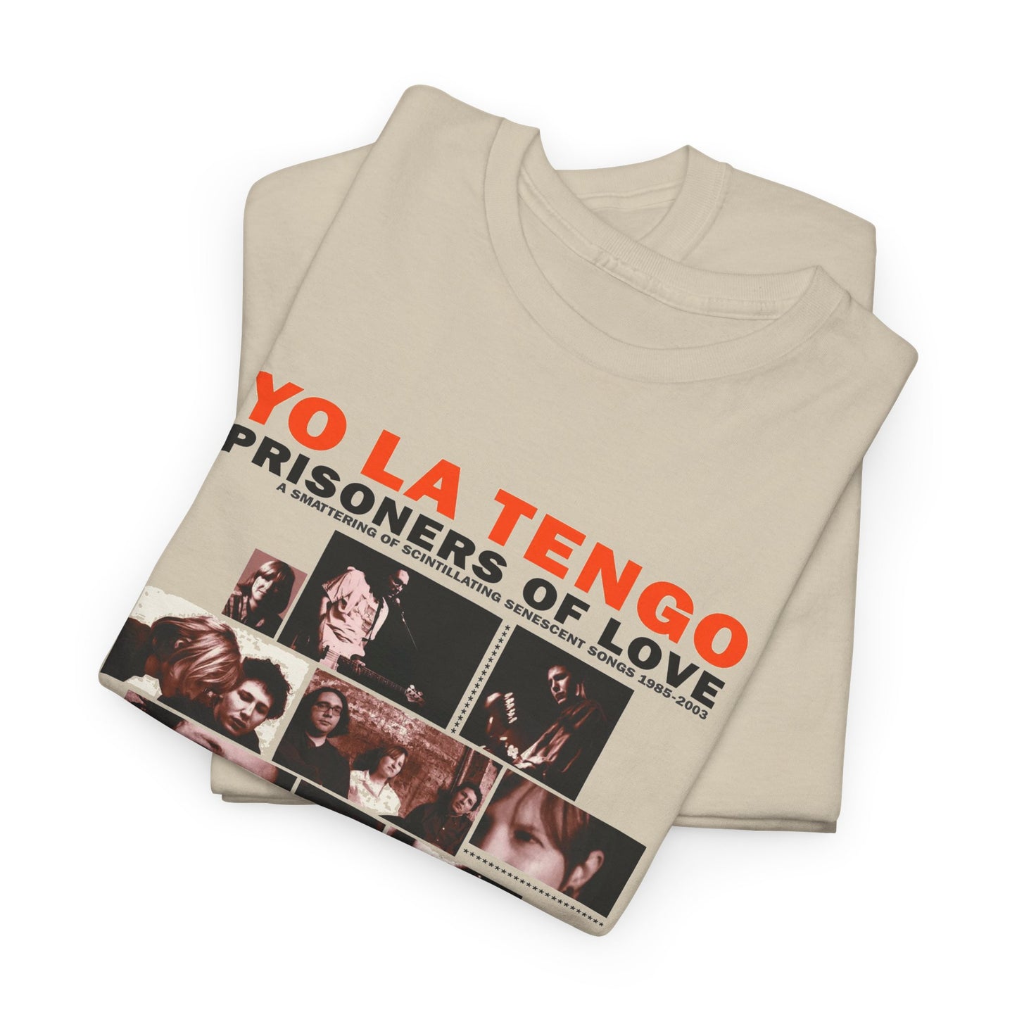 yo la tengo prisoners of love album tshirt