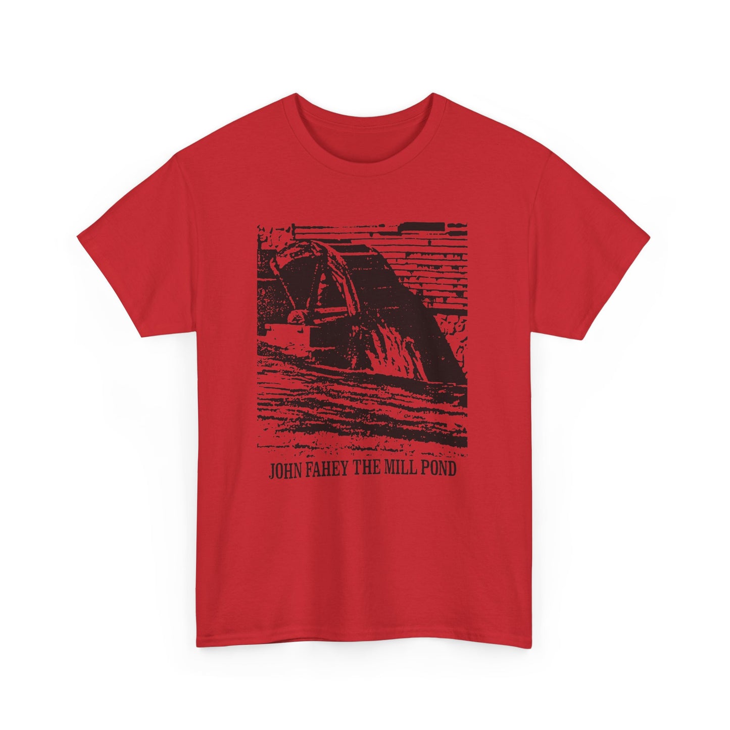 1997 the mill pond by john fahey album cover stretched tshirt