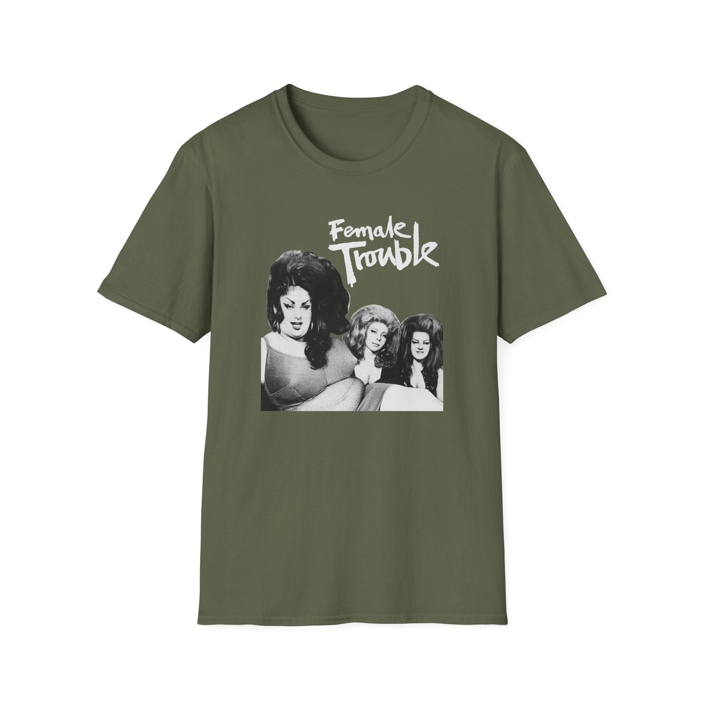 1974 comedy crime movie by john waters female trouble movie poster tshirt