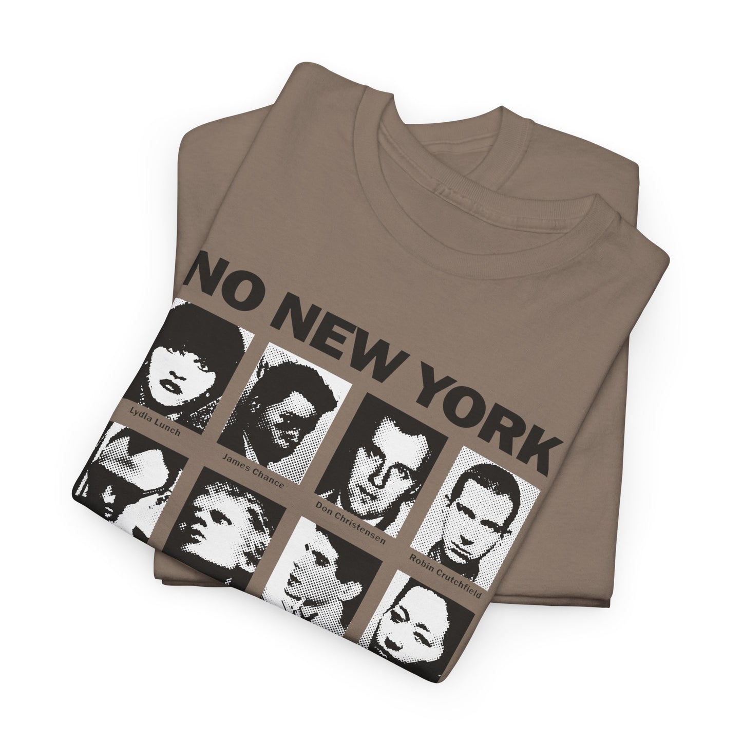 1978 no new york no wave compilation feat various artists by brian eno tshirt