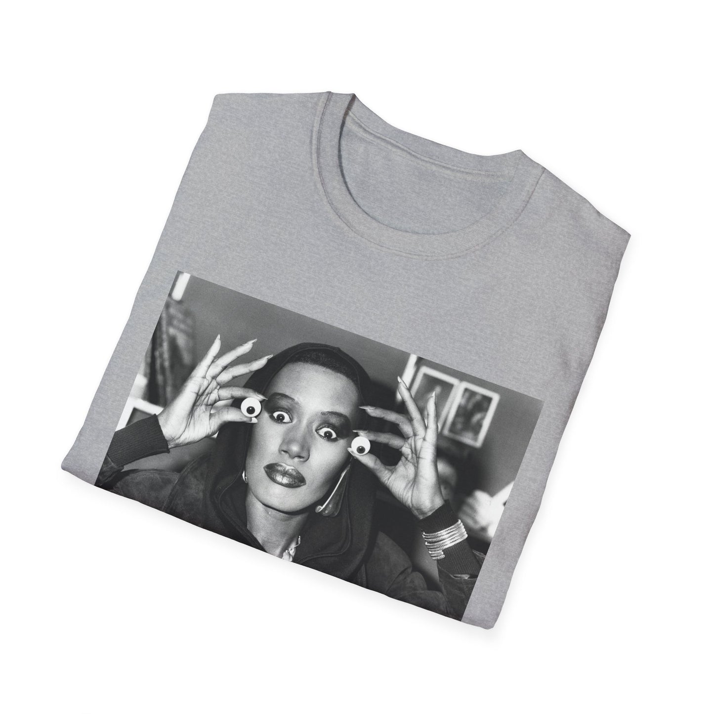 grace jones eyeballs tshirt