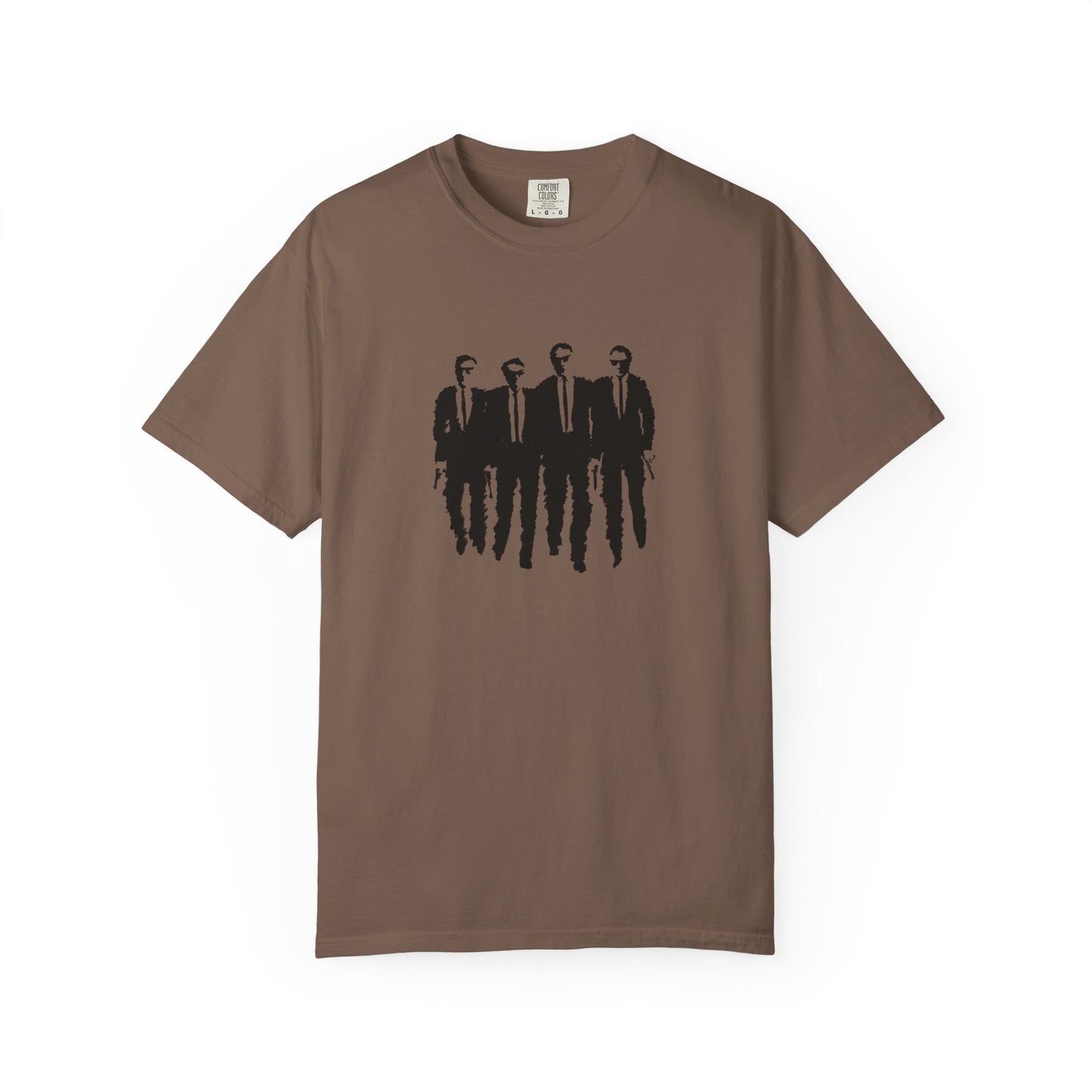 reservoir dogs vhs cover graphic tshirt on comfort colors