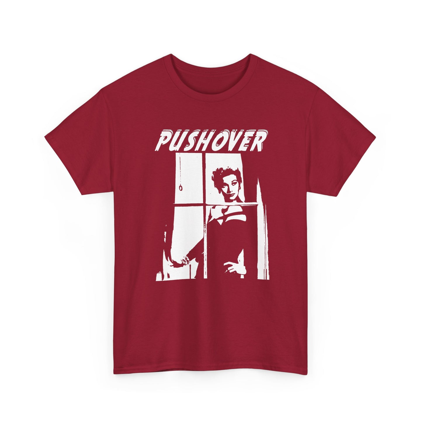 1954 film noir fan art movie poster pushover tshirt