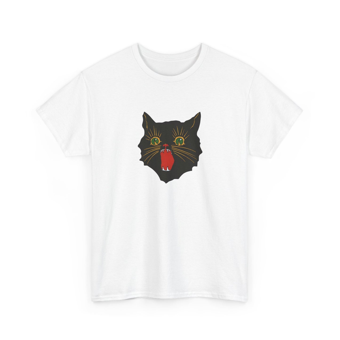 vintage halloween cat reproduction tshirt