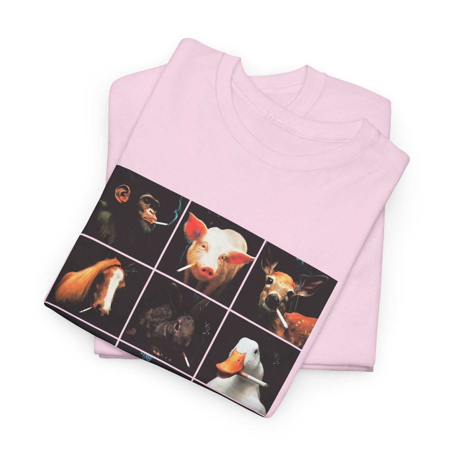 1990s anti smoking campaign poster it looks just as stupid when you do it reproduction tshirt