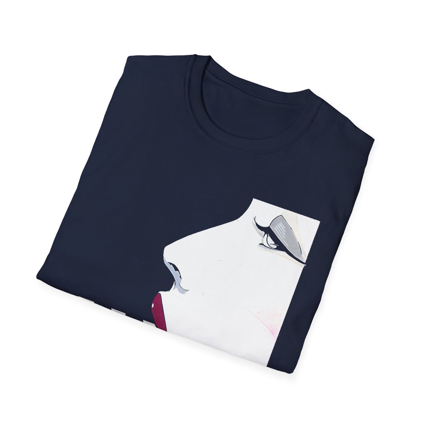 patrick nagel candy cane tshirt