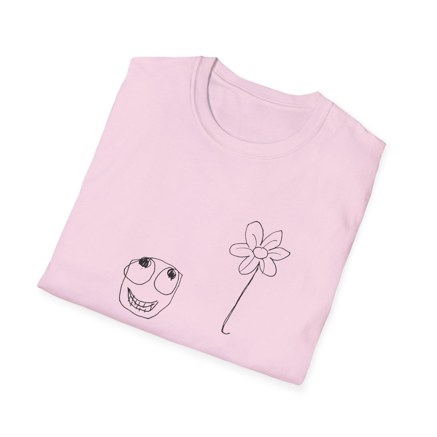 original drawing happy little guy tshirt