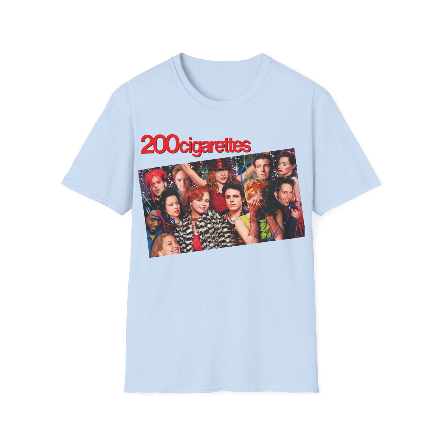 1999 movie poster tshirt 200 cigarettes