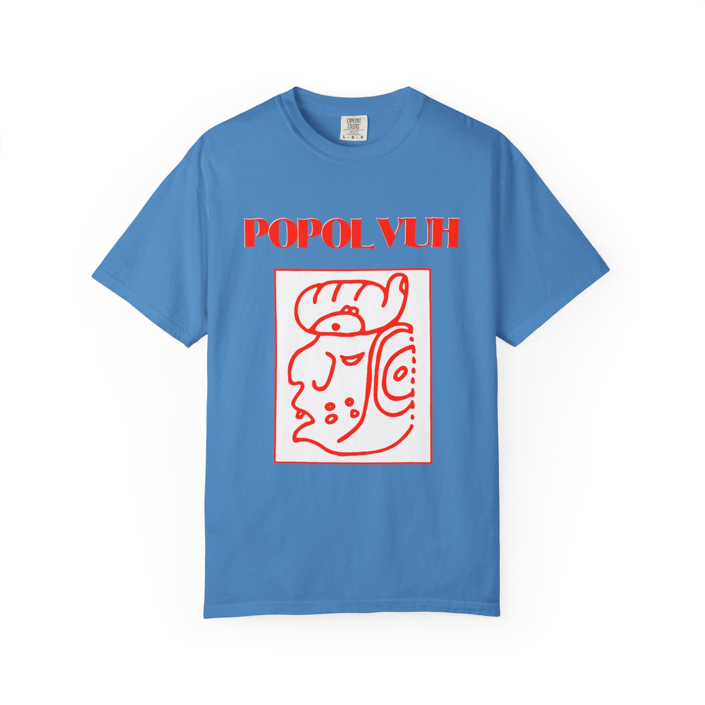 popol vuh german legendary krautrock band graphic tshirt on comfort colors