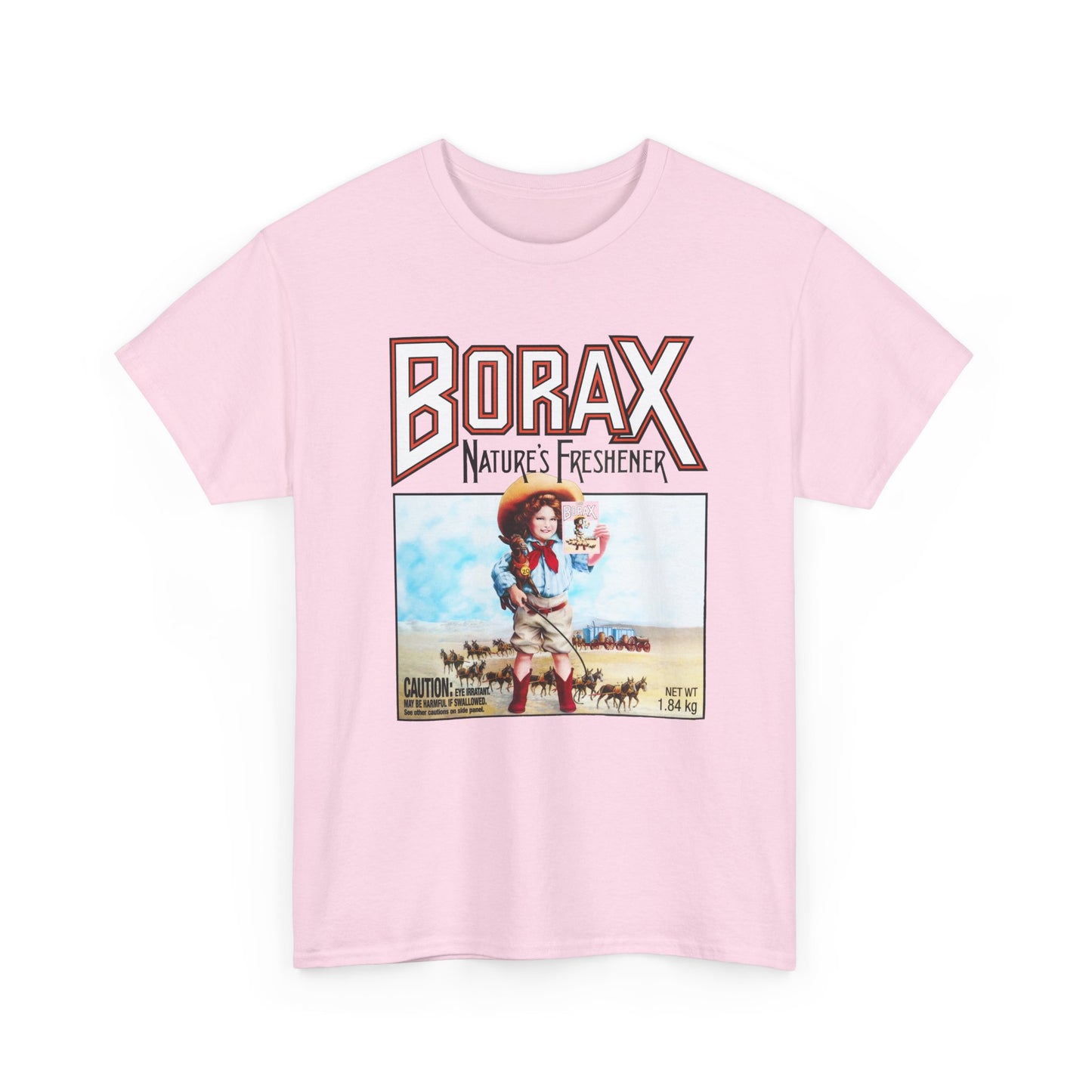 borax nature''s freshener 20 mule team detergent classic logo tshirt
