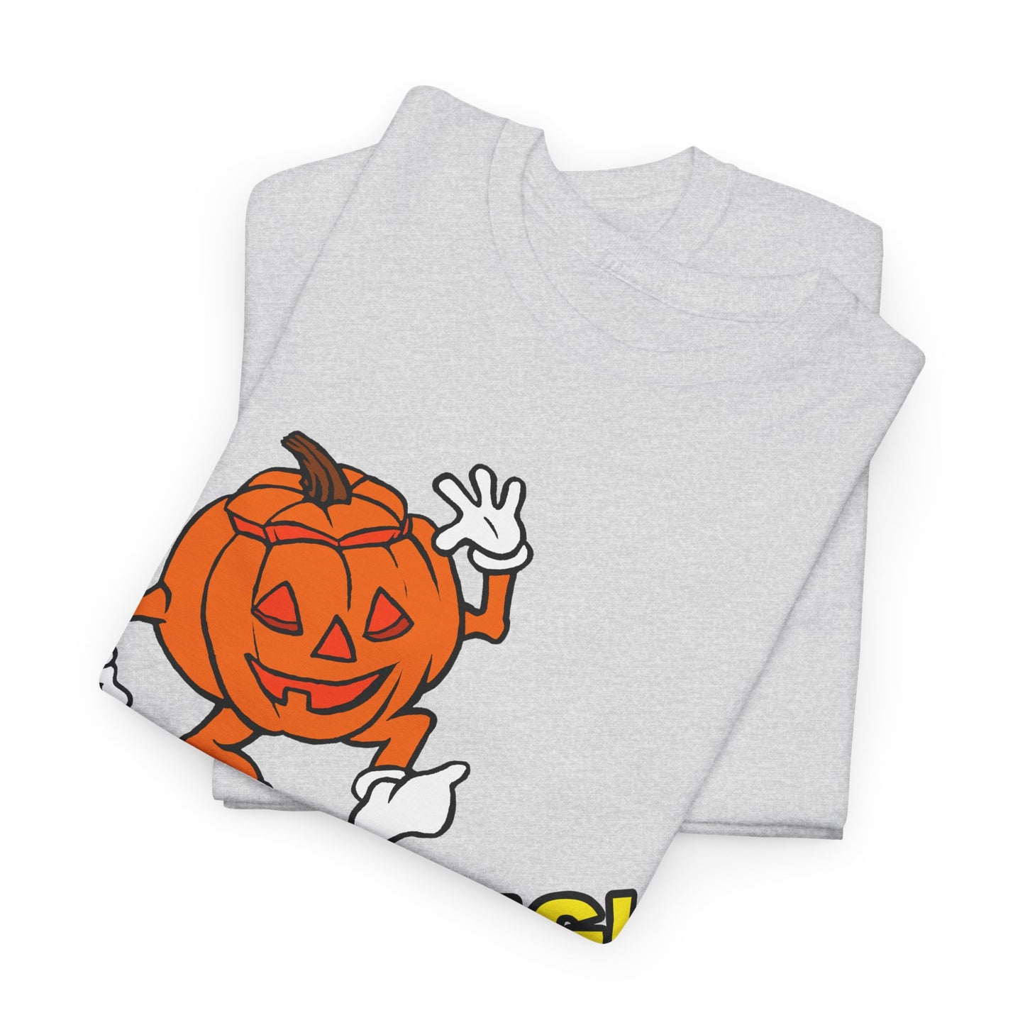 old tv commercial halloween pumpking guy not long custom reproduction tshirt