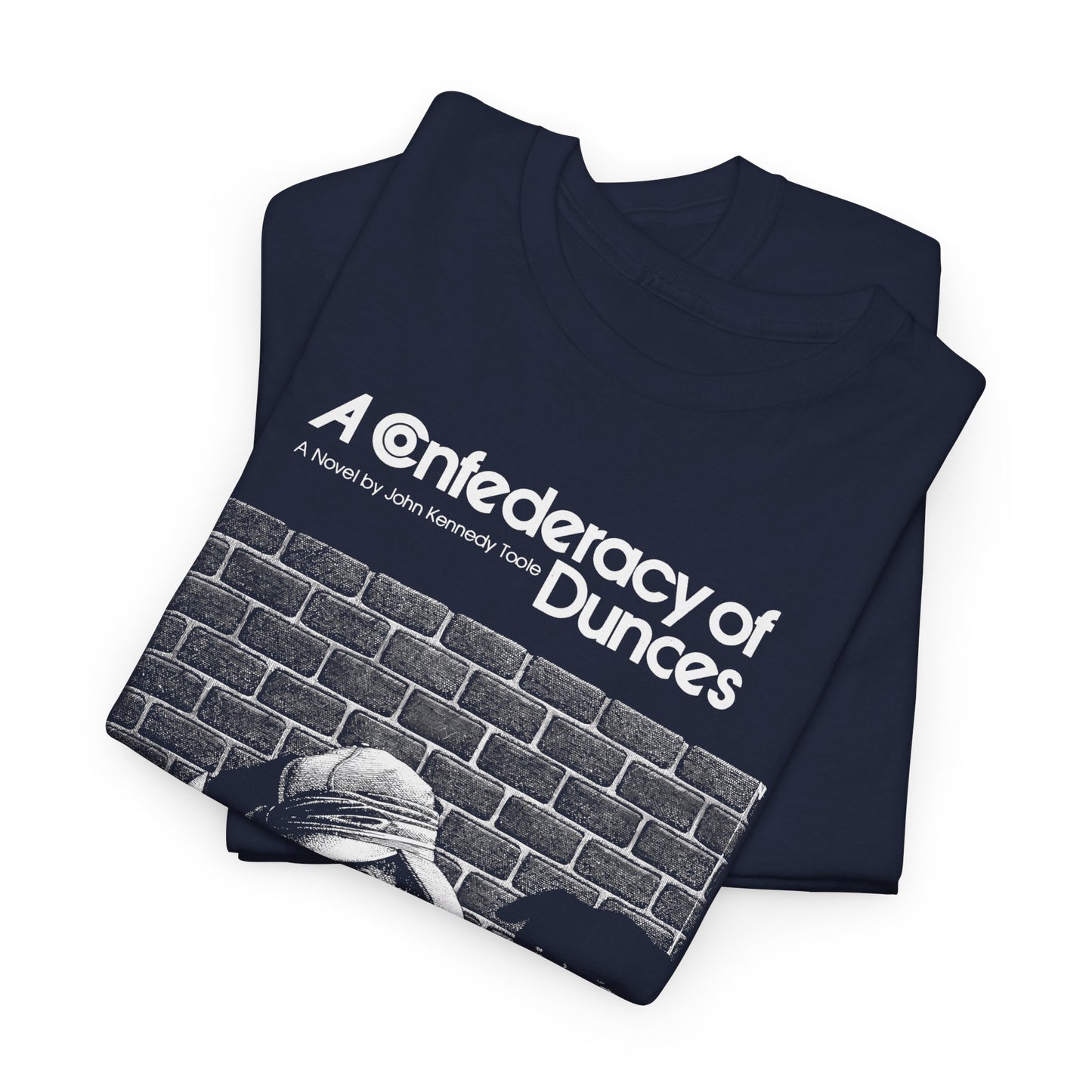 a confederacy of dunces john kennedy toole book cover tshirt