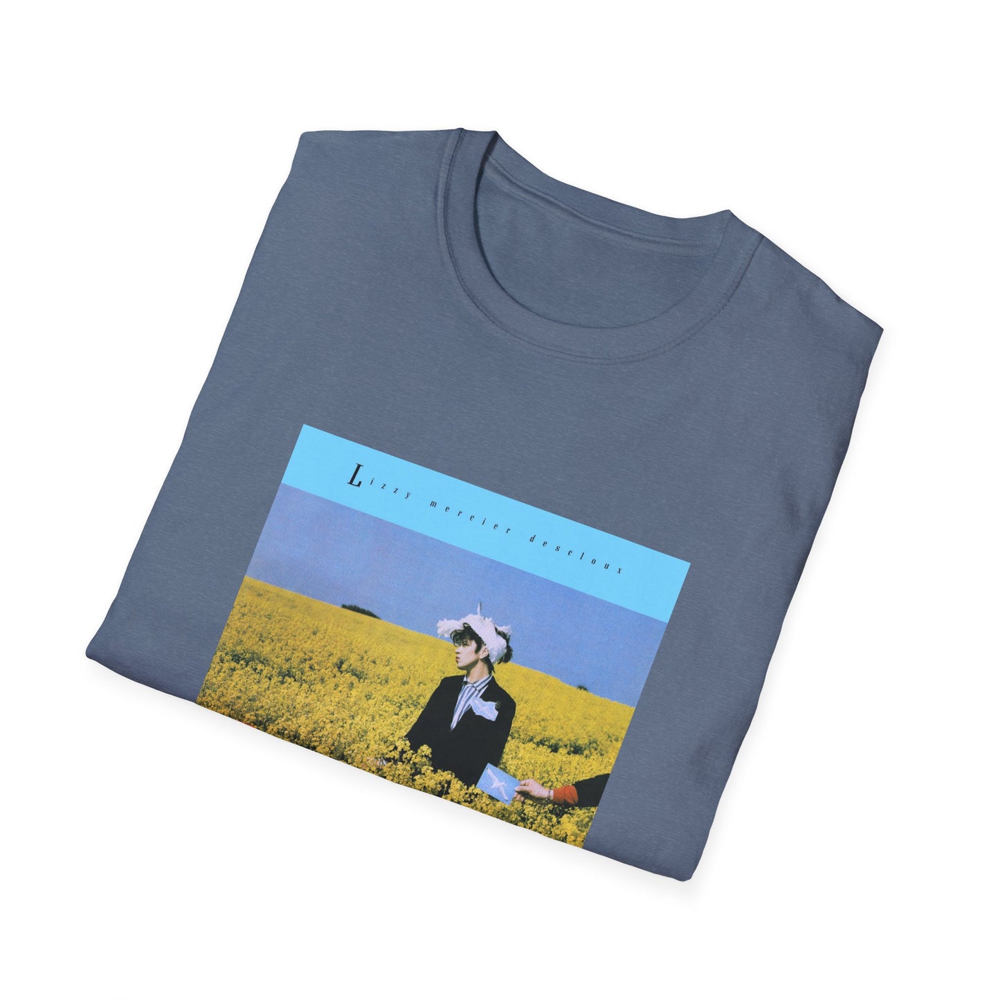 lizzy mercier descloux 1988 suspense album cover tshirt