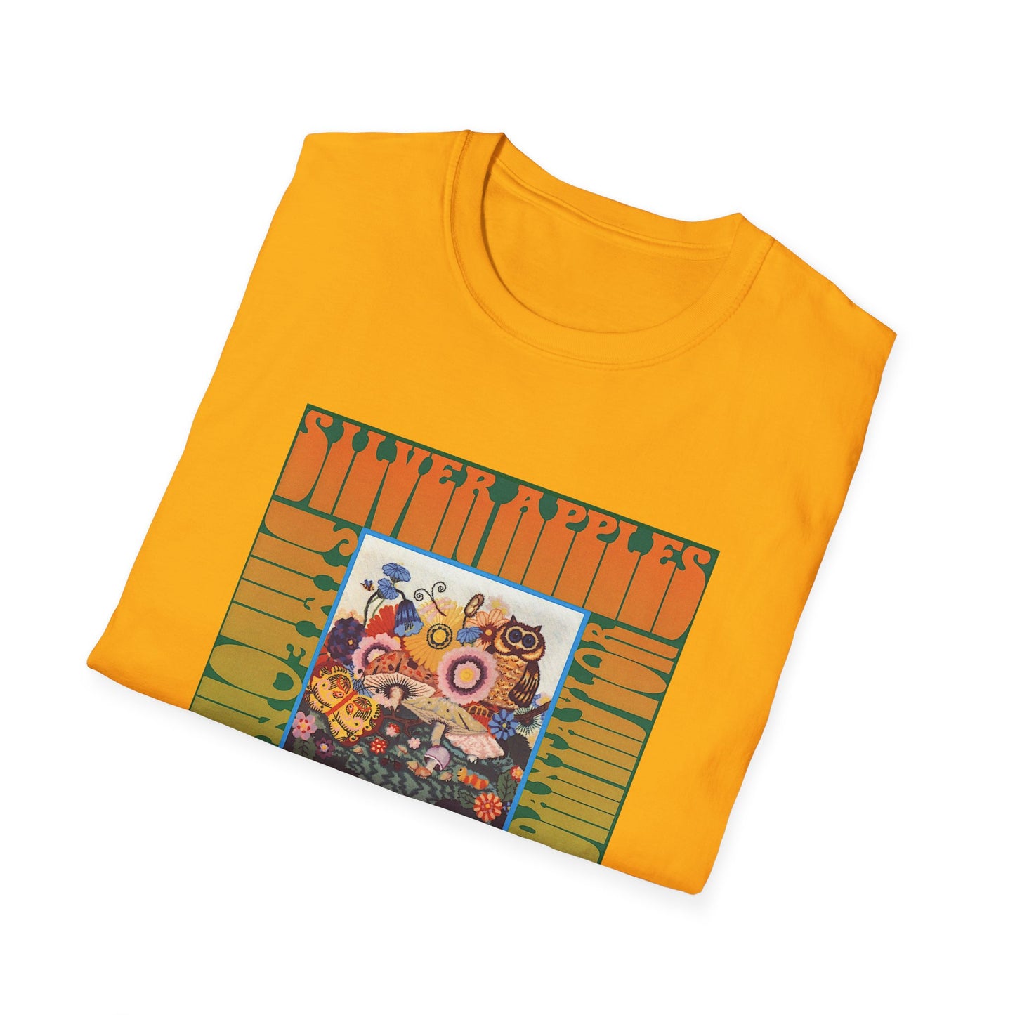 silver apples 1998 album the garden tshirt