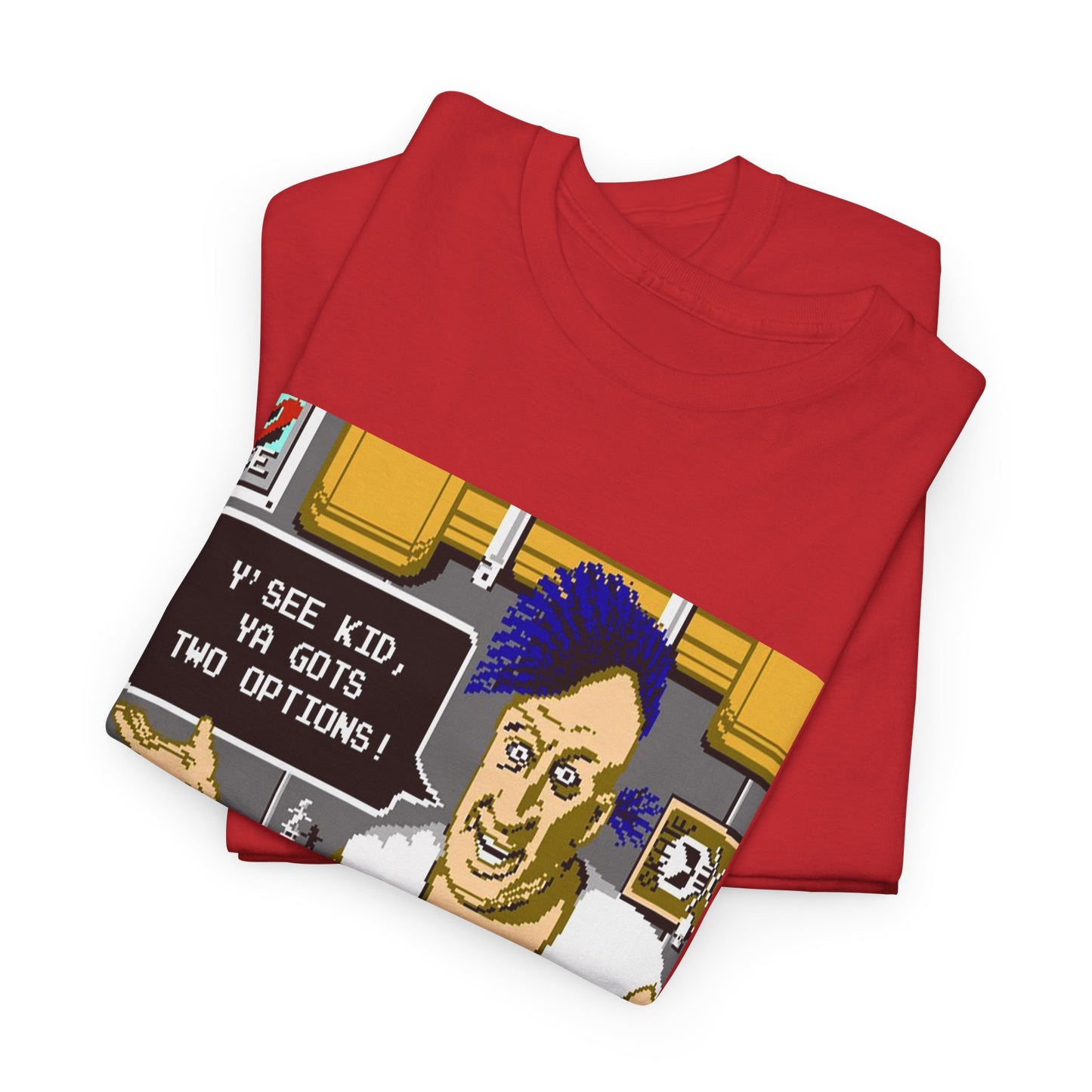 1987 skate or die! video game ya gots two options tshirt