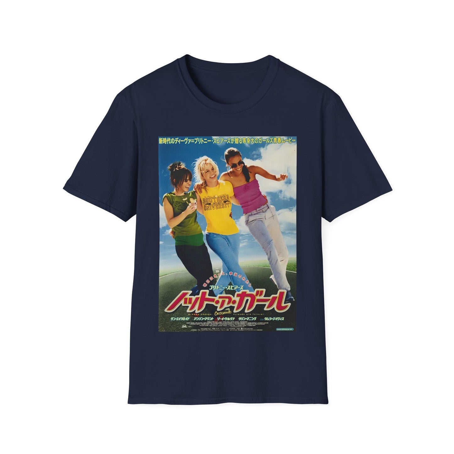 2002 japanese movie poster tshirt britney spears crossroads