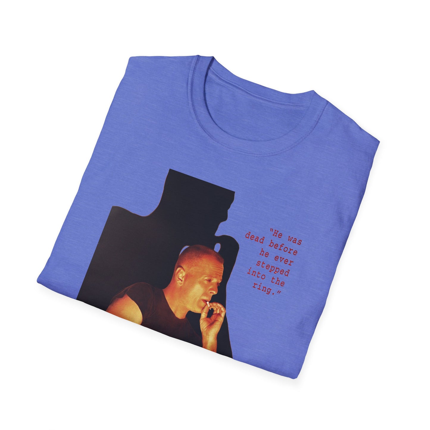 bruce willis pulp fiction the boxer tshirt