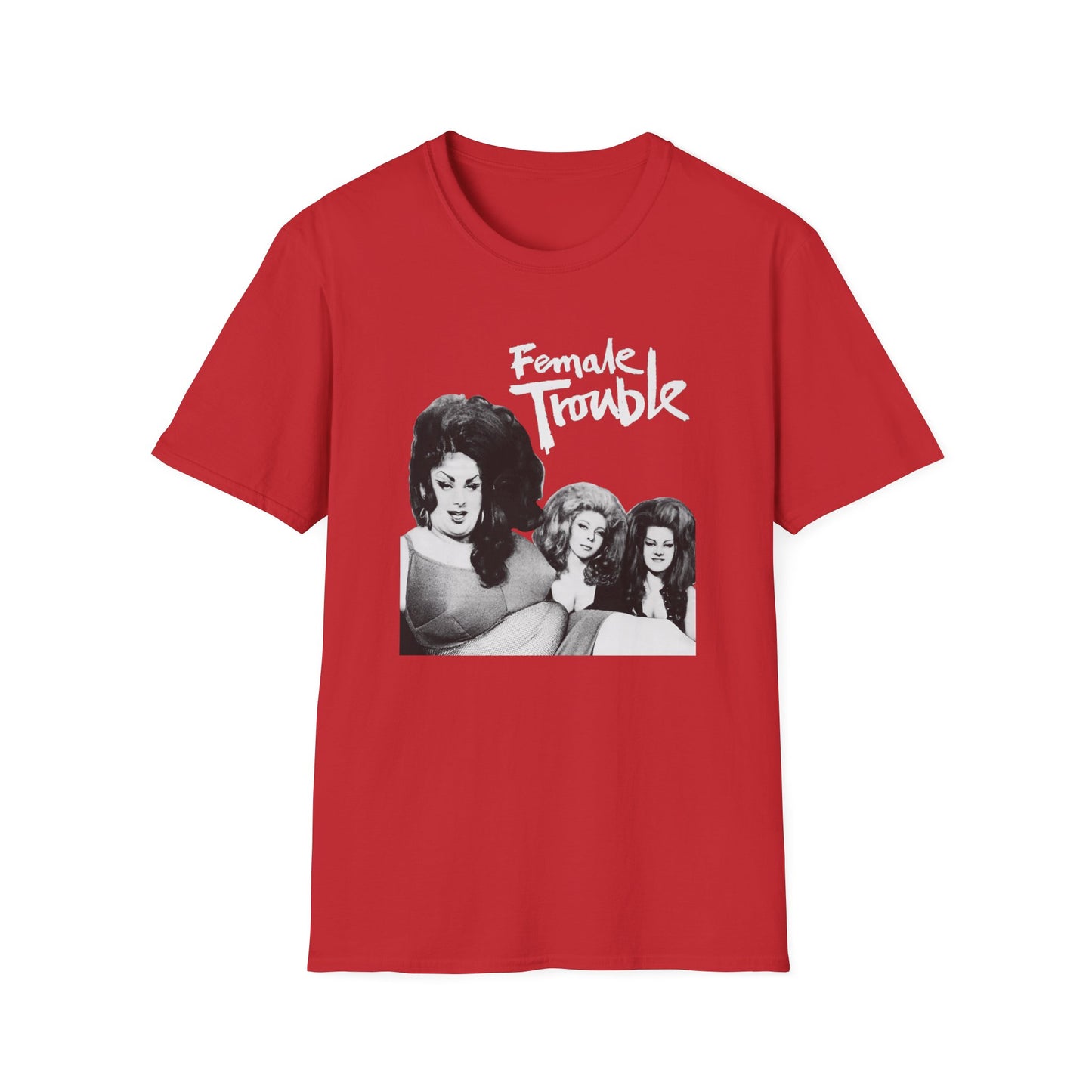 1974 comedy crime movie by john waters female trouble movie poster tshirt