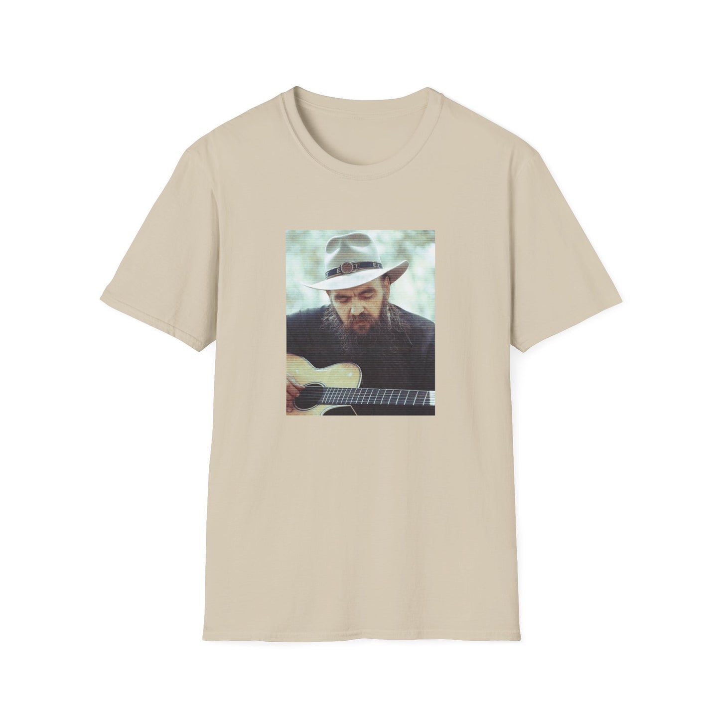 blaze foley playing his guitar tshirt