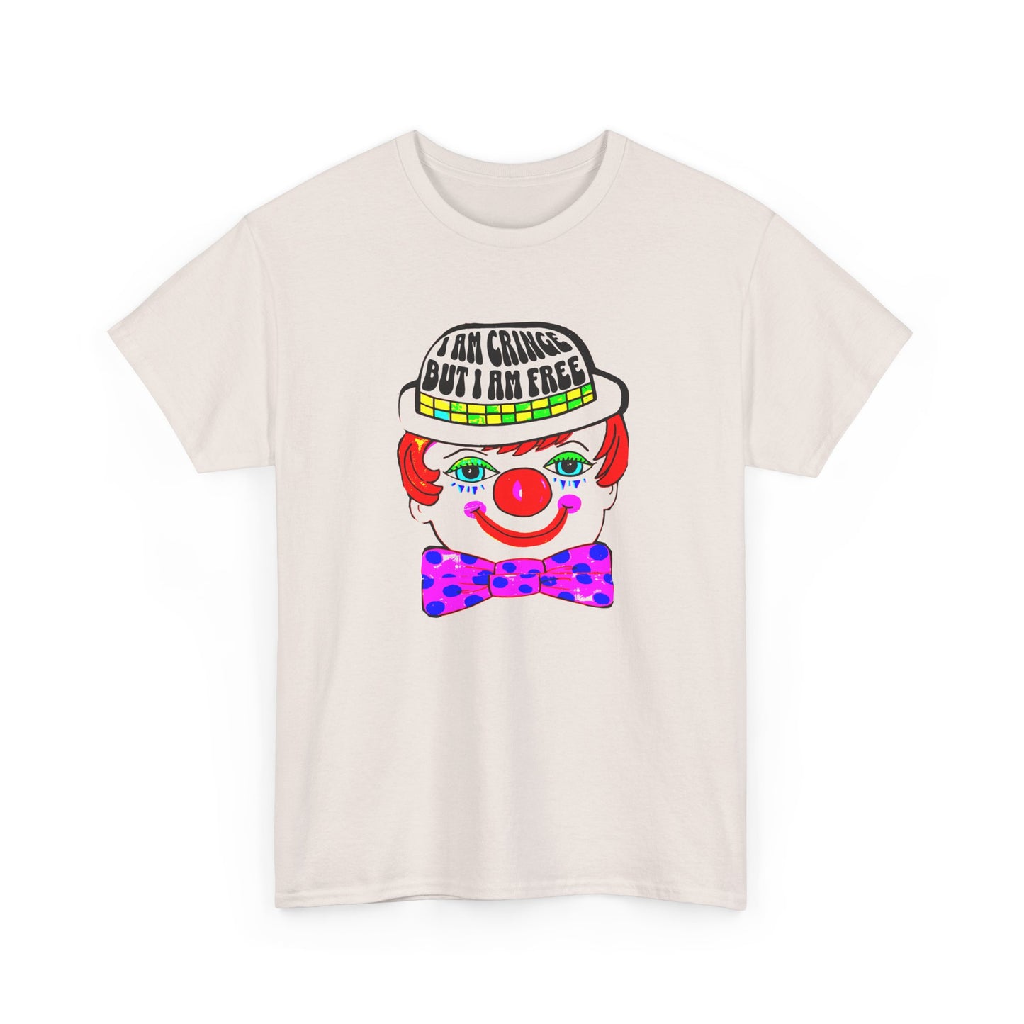 i am cringe but i am free garbage clown