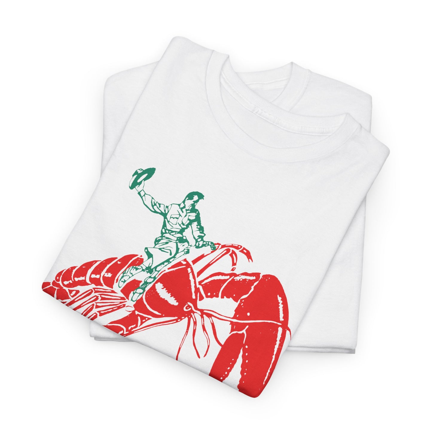 vintage canadian matchbox rodeo lobster tshirt