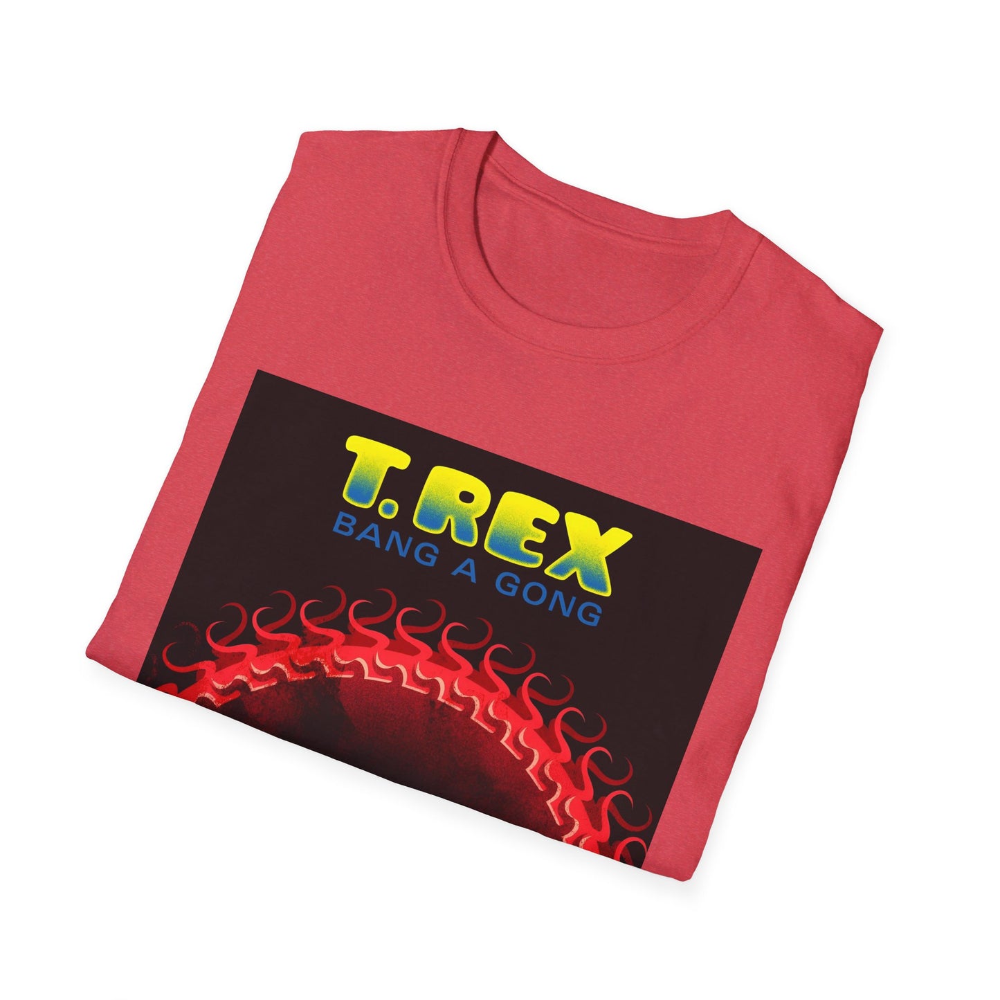 t. rex bang a gong single tshirt