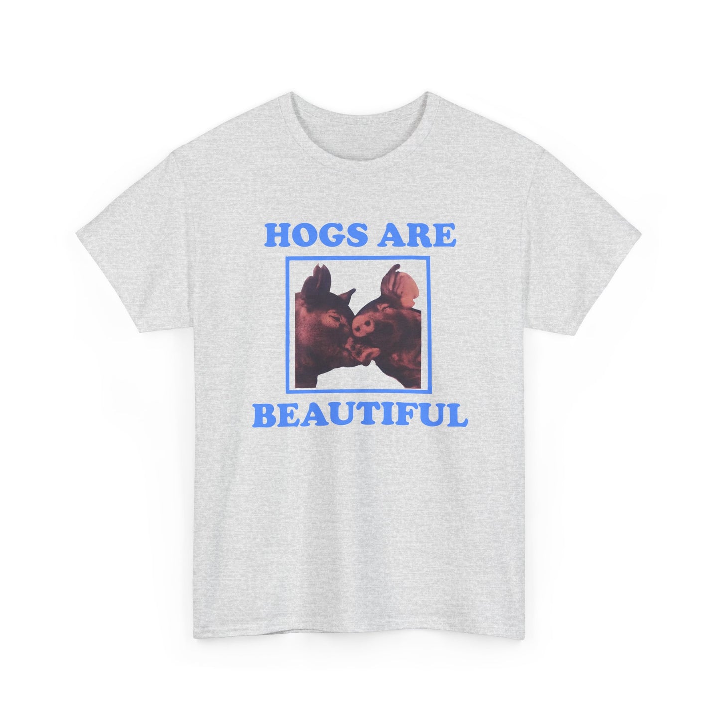 vintage hogs are beautiful reproduction tshirt