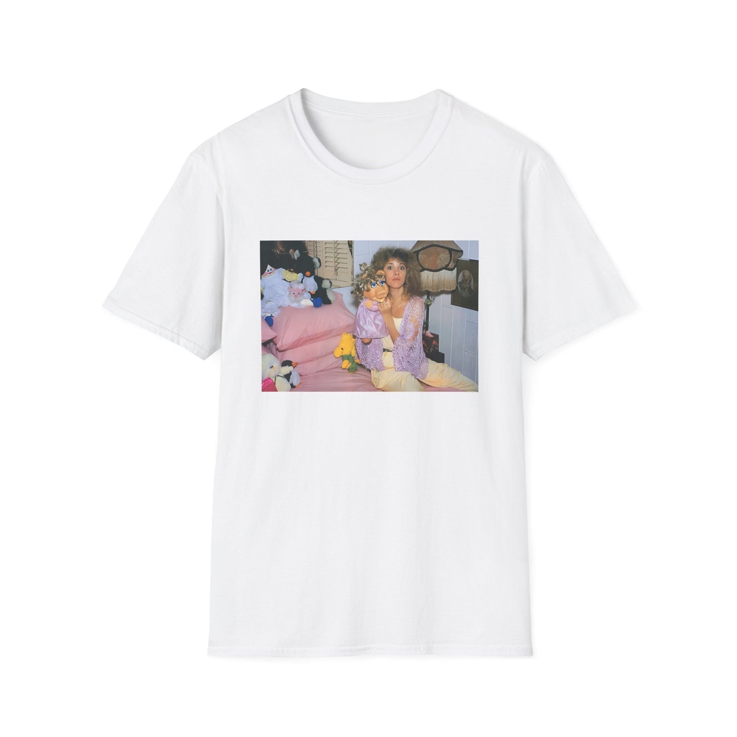 stevie nicks and miss piggy photo tshirt, unisex softstyle